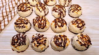 Coconut Macaroons  Easy Coconut Macaroons 4 Ingredients [upl. by Johnathon]