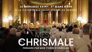 Messe chrismale 27 mars 2024 [upl. by Jowett]