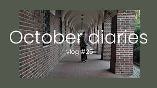 MONTHLY VLOG  Slow Autumn Days Poznań Design Festival Career Growth amp Little Book Chat [upl. by Trabue]