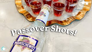 Manischewitz Shots The Perfect KOSHER for Passover Drink [upl. by Gabbey]