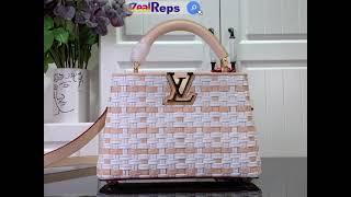 Louis Vuitton Capucines BB M23083 White [upl. by Joelly]