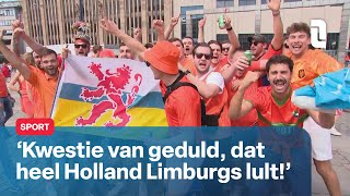 Limburg is goed vertegenwoordigd tijdens halve finale EK voetbal 💪🍰🧡  L1 Nieuws [upl. by Yssim]