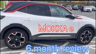 Electric car owner 6 month review Vauxhall Mokka E issues Recommend or regret [upl. by Eillom]