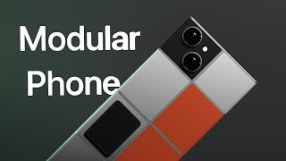 Modular Phone  Customizable amp Upgradable Phone  Concept [upl. by Nathanael]