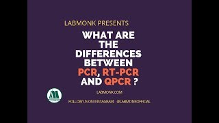 What are the differences between PCR RTPCR and qPCR l Learn with Labmonk l Part  6 [upl. by Rabush]