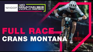 FULL RACE  Men’s U23 XCO World Cup Crans Montana  UCI Mountain Bike World Series [upl. by Ytsud103]