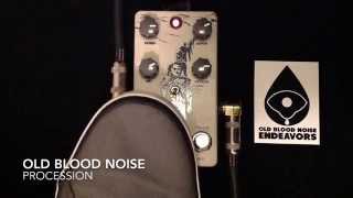 Old Blood Noise Endeavors  Procession Reverb Pedal [upl. by Nyltiac]