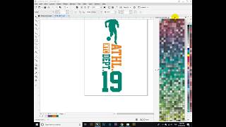 Corel draw tpx pantone paneli [upl. by Ydissak]