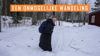 ANNEMIEK ZAKT WEG IN EEN DIK PAK SNEEUW [upl. by Ielhsa]