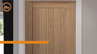 Laminate internal doors Hudson Oak and Colorado Grey [upl. by Anehsuc]