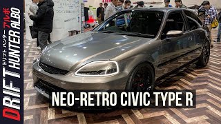 Honda’s Civic Cyber Night Japan Cruiser 2020 is a NeoRetro EK9 Type R  TAS 2020 Hot Takes [upl. by Dichy]