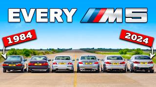 BMW M5 Generations DRAG RACE [upl. by Carly]