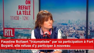 Faustine Bollaert traumatisée par sa participation à Fort Boyard [upl. by Ynaffat570]