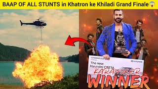 Khatron ke Khiladi season 14 Winner Karanveer Mehra😍  Finale Stunt in Khatron ke Khiladi season 14 [upl. by Surad598]