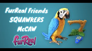 Hasbro FurReal Friends Squawkers McCaw  Talking Parrot [upl. by Lette]