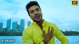 Oola Oolala 4k Video Song 51Audio  Orange  Ram Charan  Genelia DSouza [upl. by Erised]