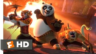 Kung Fu Panda 3 2016  Secret Panda Village Scene 410  Movieclips [upl. by Earlene]