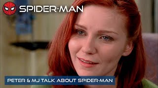 Peter amp MJ Talk About SpiderMan  SpiderMan  With Captions [upl. by Orenid]