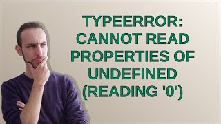 Ethereum TypeError Cannot read properties of undefined reading 0 [upl. by Assiron]