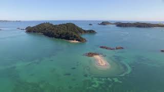 The Submarine Cricket Club Plays on a Sandbar in the Stunning Bay of Islands New Zealand [upl. by Asikal]