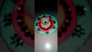 Diwali diya दिया स्टैंडहो तो make diya standdiya holder kaise banaendiya videosdecorating ideas [upl. by Adohr]