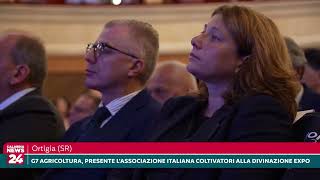 Ortigia G7 Agricoltura Presente lAssociazione Italiana Coltivatori alla Divinazione Expo [upl. by Nitsugua]