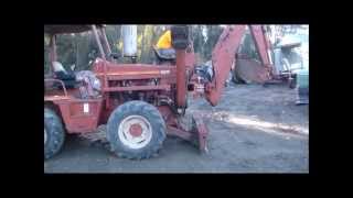 1999 Ditch Witch 8020 PlowTrencher  Equipment Demonstration [upl. by Annait]