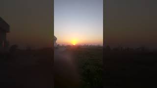 غروب آفتاب Sunset in my village iffiworldexplore [upl. by Robinia418]