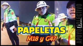 PAPELETA M18 Y G47 [upl. by Hayton]