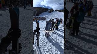 Keystones single line 😂 snowboarding [upl. by Modestia764]