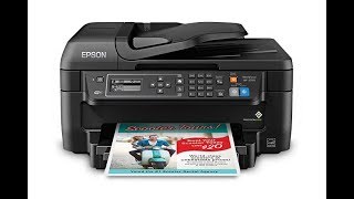 Epson WF 2860 2630  How To Clean Printhead  Not Printing Black [upl. by Rodnas]