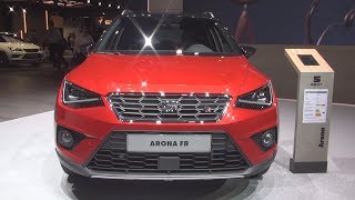 Seat Arona FR 10 EcoTSI 7DSG Desire Red with Midnight Black roof 2018 Exterior and Interior [upl. by Lust]