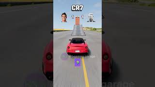 Cristiano Ronaldo vs Messi carros beamngdrive simulador beamnggarage messi cristianoronaldo [upl. by Charil]