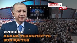 Erdoğan Adana Şakirpaşa Havalimanında düzenlenen TEKNOFEST2024te  ADANA  CANLI [upl. by Logan387]