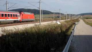 Regional Train at 200 kmh  120 mph [upl. by Neelrac]