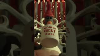 Ruffling Feathers on the set of Wallace amp Gromit Vengeance Most Fowl 👀 WallaceandGromit [upl. by Aliek]