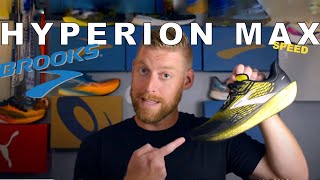 Brooks Hyperion Max  Shoe Review  Best NONPLATED Trainer [upl. by Palmer]