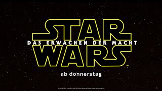 Sky Star Wars  Das Erwachen der Macht Trailer [upl. by Airetnohs]