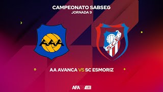 AA AVANCA vs SC ESMORIZ  JORNADA 9 [upl. by Idnerb]