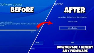 How to downgrade PS4 from 1050 to 900 Reverting PS4 to 900 [upl. by Varrian677]