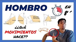 🥇 MOVIMIENTOS DEL HOMBRO  Biomecánica  Anatomía Escapulohumeral  Glenohumeral [upl. by Anegue166]