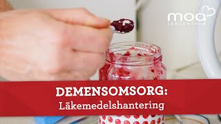 Demensomsorg  Läkemedelshantering [upl. by Rosdniw239]