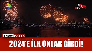 2024ü ilk onlar kutladı [upl. by Aitropal]