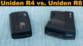 Uniden R4 vs Uniden R8 HeadtoHead Comparison [upl. by Aihsemat]