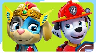 Marshall Meets the Mighty Twins  MORE  PAW Patrol  Cartoons for Kids [upl. by Akemeuwkuhc]