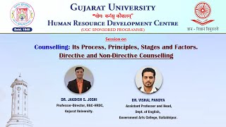 Counselling Process Principles Stages amp Factors amp Types Directive amp NonDirective Counselling1 [upl. by Pepe375]