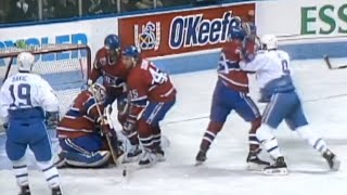 Classic Nordiques  Canadiens 042693  Game 5 Quarter Finals 1993 [upl. by Edrahs]