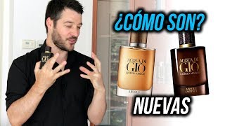 Armani Acqua di Gio Absolu y Absolu Instinct [upl. by Narcissus]