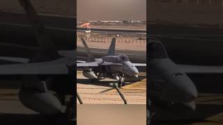 WOW Ear tearing F18 hornets departing Lanzarote Airport [upl. by Aniara]