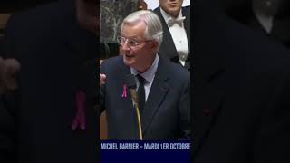 Barnier Vs Attal  discours de politiquer générale du 1er octobre à lAssemblée Nationale [upl. by Ashatan706]